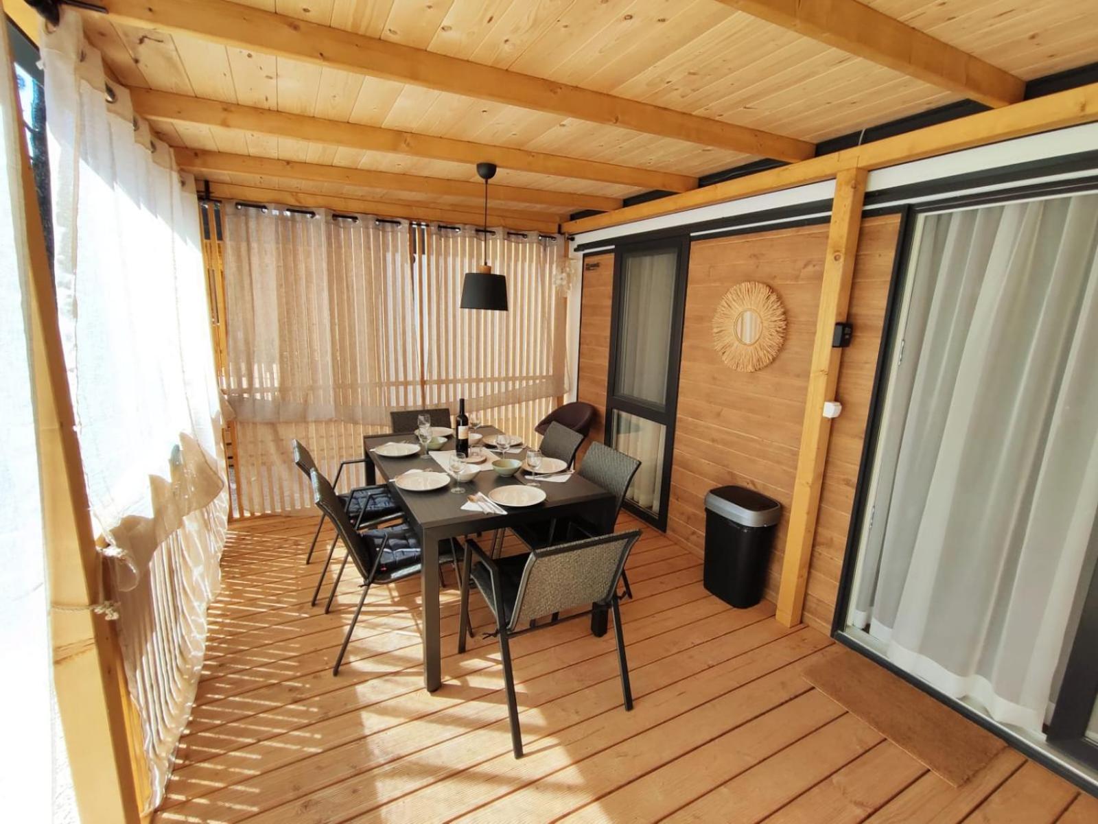 Mobile Home Kala Biograd Na Moru Eksteriør billede